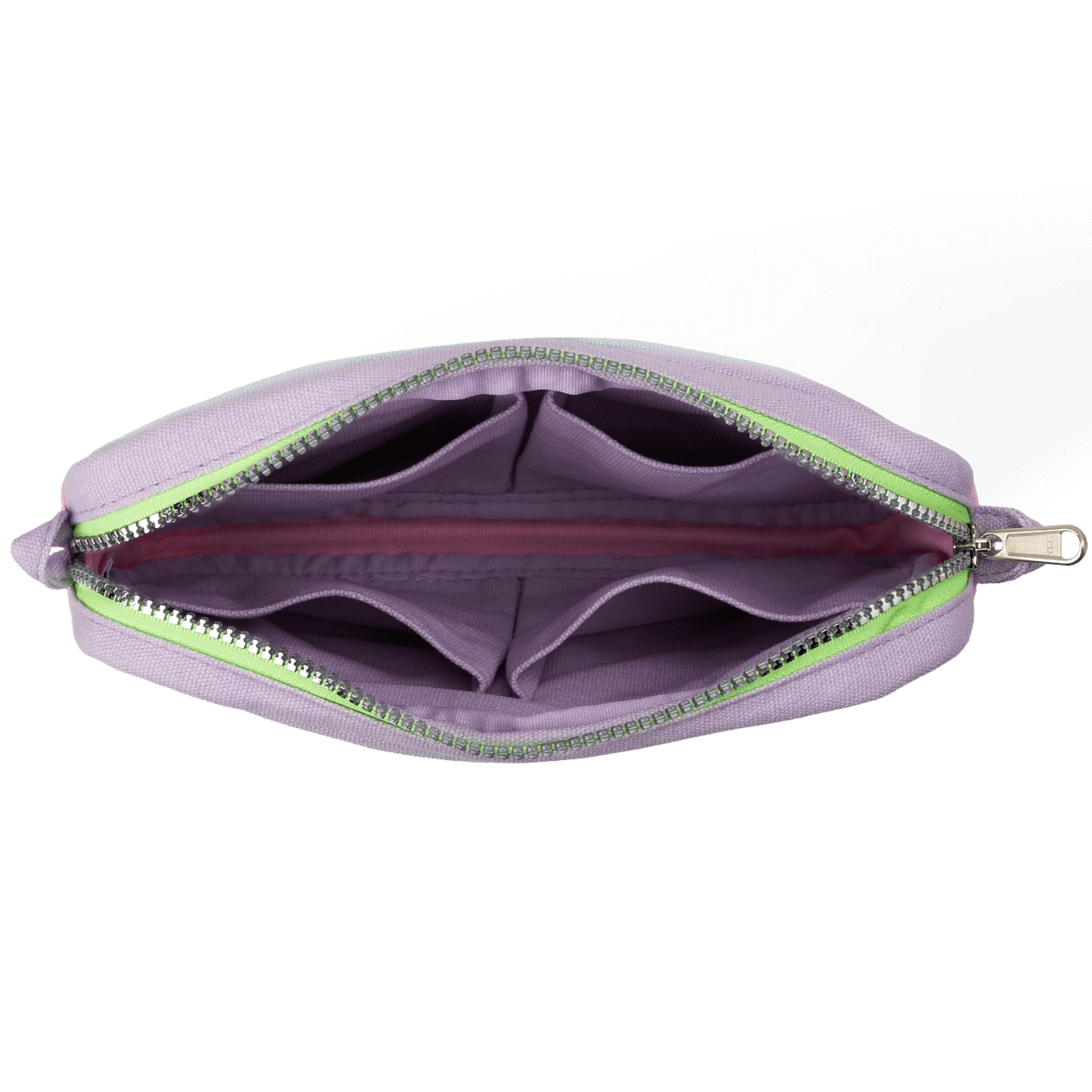 A compact carry-all pouch for artists, makers, and stationary lovers who appreciate a little order in their chaos. Structured enough to hold its form, soft enough to fit anywhere, and fully machine-washable for the days that get a little messy — your tools, pens, and creative essentials stay safe, visible, and ready wherever you go.

Inside, 20 pockets make space for art supplies, stationary essentials, and an A5 notebook, all secured by a smooth YKK zipper. Sized to fit within larger bags or carry on its o