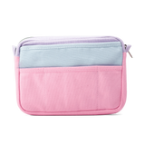 A compact carry-all pouch for artists, makers, and stationary lovers who appreciate a little order in their chaos. Structured enough to hold its form, soft enough to fit anywhere, and fully machine-washable for the days that get a little messy — your tools, pens, and creative essentials stay safe, visible, and ready wherever you go.

Inside, 20 pockets make space for art supplies, stationary essentials, and an A5 notebook, all secured by a smooth YKK zipper. Sized to fit within larger bags or carry on its o