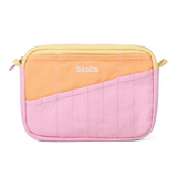 Front layout: 8 slanted pockets + 3 directly behind
Interior: Main compartment fits an A5 notebook; two open compartments on each wall
Back panel: 3 wide exterior pockets + one full-length slip pocket&nbsp;
Quick-drying duck canvas — sturdy, breathable, and machine-washable
Convertible design — hooks for your own strap or a Soolla strap (coming soon)&nbsp;
Structured silhouette — holds its shape even when lightly packed
Full-width YKK zipper — smooth and durable
Compact profile — fits inside larger bags or 