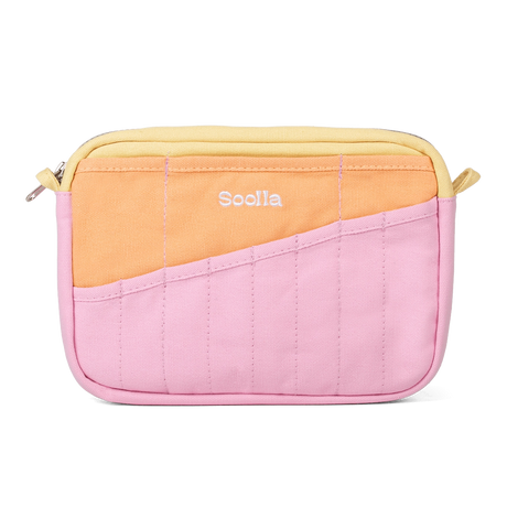 Front layout: 8 slanted pockets + 3 directly behind
Interior: Main compartment fits an A5 notebook; two open compartments on each wall
Back panel: 3 wide exterior pockets + one full-length slip pocket&nbsp;
Quick-drying duck canvas — sturdy, breathable, and machine-washable
Convertible design — hooks for your own strap or a Soolla strap (coming soon)&nbsp;
Structured silhouette — holds its shape even when lightly packed
Full-width YKK zipper — smooth and durable
Compact profile — fits inside larger bags or 