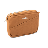 Features &amp; Specs

Front layout: 8 slanted pockets + 3 directly behind
Interior: Main compartment fits an A5 notebook; two open compartments on each wall
Back panel: 3 wide exterior pockets + one full-length slip pocket&nbsp;
Quick-drying duck canvas — sturdy, breathable, and machine-washable
Convertible design — hooks for your own strap or a Soolla strap (coming soon)&nbsp;
Structured silhouette — holds its shape even when lightly packed
Full-width YKK zipper — smooth and durable
Compact profile — fits 