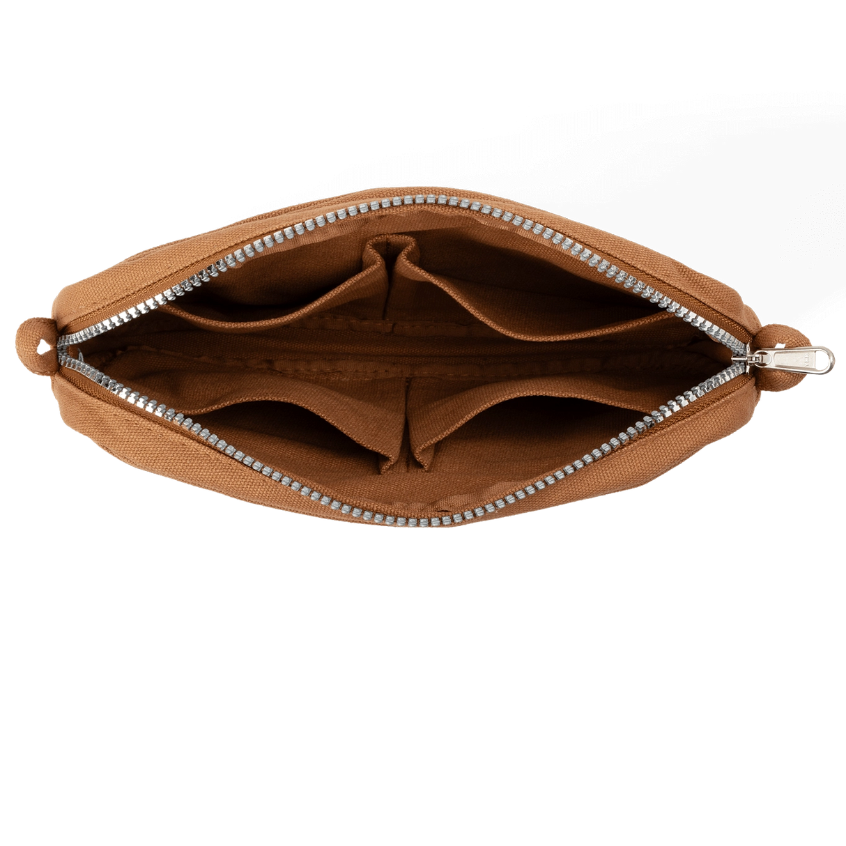 Features &amp; Specs

Front layout: 8 slanted pockets + 3 directly behind
Interior: Main compartment fits an A5 notebook; two open compartments on each wall
Back panel: 3 wide exterior pockets + one full-length slip pocket&nbsp;
Quick-drying duck canvas — sturdy, breathable, and machine-washable
Convertible design — hooks for your own strap or a Soolla strap (coming soon)&nbsp;
Structured silhouette — holds its shape even when lightly packed
Full-width YKK zipper — smooth and durable
Compact profile — fits 