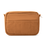 Features &amp; Specs

Front layout: 8 slanted pockets + 3 directly behind
Interior: Main compartment fits an A5 notebook; two open compartments on each wall
Back panel: 3 wide exterior pockets + one full-length slip pocket&nbsp;
Quick-drying duck canvas — sturdy, breathable, and machine-washable
Convertible design — hooks for your own strap or a Soolla strap (coming soon)&nbsp;
Structured silhouette — holds its shape even when lightly packed
Full-width YKK zipper — smooth and durable
Compact profile — fits 