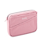 Features &amp; Specs

Front layout: 8 slanted pockets + 3 directly behind
Interior: Main compartment fits an A5 notebook; two open compartments on each wall
Back panel: 3 wide exterior pockets + one full-length slip pocket&nbsp;
Quick-drying duck canvas — sturdy, breathable, and machine-washable
Convertible design — hooks for your own strap or a Soolla strap (coming soon)&nbsp;
Structured silhouette — holds its shape even when lightly packed
Full-width YKK zipper — smooth and durable
Compact profile — fits 