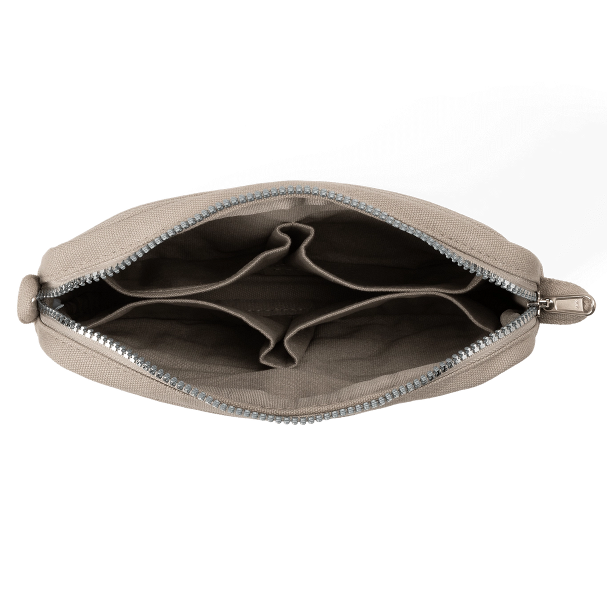 Features &amp; Specs

Front layout: 8 slanted pockets + 3 directly behind
Interior: Main compartment fits an A5 notebook; two open compartments on each wall
Back panel: 3 wide exterior pockets + one full-length slip pocket&nbsp;
Quick-drying duck canvas — sturdy, breathable, and machine-washable
Convertible design — hooks for your own strap or a Soolla strap (coming soon)&nbsp;
Structured silhouette — holds its shape even when lightly packed
Full-width YKK zipper — smooth and durable
Compact profile — fits 