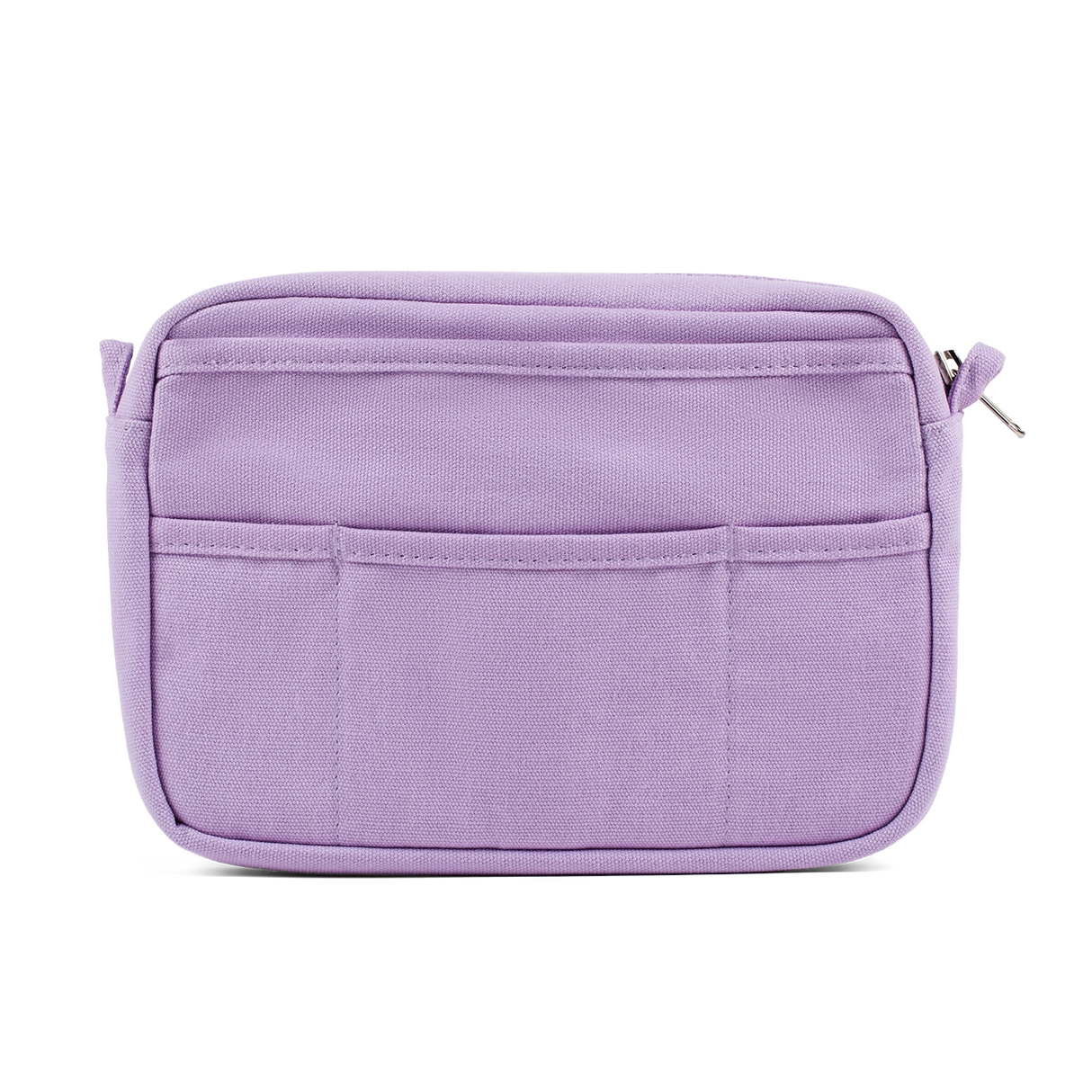 A compact carry-all pouch for artists, makers, and stationary lovers who appreciate a little order in their chaos. Structured enough to hold its form, soft enough to fit anywhere, and fully machine-washable for the days that get a little messy — your tools, pens, and creative essentials stay safe, visible, and ready wherever you go.

Inside, 20 pockets make space for art supplies, stationary essentials, and an A5 notebook, all secured by a smooth YKK zipper. Sized to fit within larger bags or carry on its o