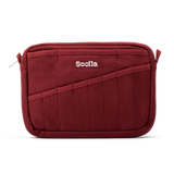 Front layout: 8 slanted pockets + 3 directly behind
Interior: Main compartment fits an A5 notebook; two open compartments on each wall
Back panel: 3 wide exterior pockets + one full-length slip pocket&nbsp;
Quick-drying duck canvas — sturdy, breathable, and machine-washable
Convertible design — hooks for your own strap or a Soolla strap (coming soon)&nbsp;
Structured silhouette — holds its shape even when lightly packed
Full-width YKK zipper — smooth and durable
Compact profile — fits inside larger bags or 