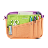 A compact carry-all pouch for artists, makers, and stationary lovers who appreciate a little order in their chaos. Structured enough to hold its form, soft enough to fit anywhere, and fully machine-washable for the days that get a little messy — your tools, pens, and creative essentials stay safe, visible, and ready wherever you go.

Inside, 20 pockets make space for art supplies, stationary essentials, and an A5 notebook, all secured by a smooth YKK zipper. Sized to fit within larger bags or carry on its o