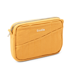 Features &amp; Specs

Front layout: 8 slanted pockets + 3 directly behind
Interior: Main compartment fits an A5 notebook; two open compartments on each wall
Back panel: 3 wide exterior pockets + one full-length slip pocket&nbsp;
Quick-drying duck canvas — sturdy, breathable, and machine-washable
Convertible design — hooks for your own strap or a Soolla strap (coming soon)&nbsp;
Structured silhouette — holds its shape even when lightly packed
Full-width YKK zipper — smooth and durable
Compact profile — fits 