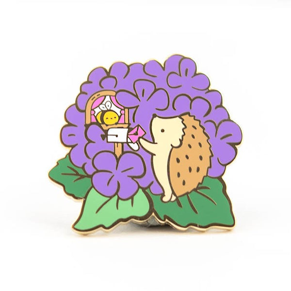 Special Delivery Hedgehog Pin
