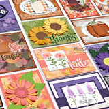Add a spooky twist to your cards and paper crafts with our exclusive 6"x8.5" cardstock pads! This hauntingly fun paper pad features eerie backgrounds alongside beautiful watercolor patterns, perfect for a variety of creative projects. It includes 24 double-sided sheets with 24 coordinating designs, all printed on smooth satin finish 65# cover cardstock for a luxurious feel. Acid and lignin-free for lasting quality. Made with love in the USA!