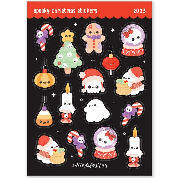 Spooky Christmas Stickers