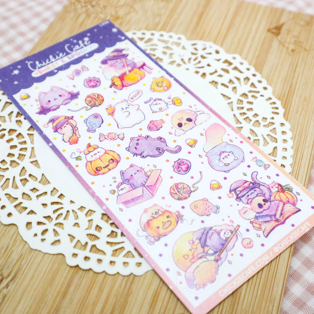These stickers are perfect for decorating your personal belongings, journals, planners, penpal letters, or something you can stare at all day...basically, anything you want as long as it makes you happy

Details

Handmade
Vinyl Matte Velvety Soft Touch
Vinyl: UV Resistant, Waterproof, Weatherproof, Tearproof, Scratchproof
Advised using tweezers for easy removable of stickers&nbsp;
Dimension: 3" x 6.5" (Large)&nbsp;