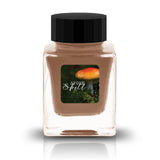 Earthy, mysterious, and full of hidden surprises, Spore Spell begins as a soft mushroom brown before unveiling moody olive-green undertones and rich coppery shading. The complex color variation creates an organic, almost living appearance on the page, with every letter revealing new depths and textures. Both grounding and magical, Spore Spell brings the enchantment of an autumn forest to every pen stroke.