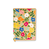 Spring Garden Embroidered Layflat Journal Notebook