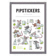 PipStickers are the PERFECT gift for the sticker lover in your life - even if it's you! These unique PVC designs with holographic silver foil accents come on a clear backing and cannot be found anywhere else.

Includes one 4" x 4" sheet of Squeaky Scientists PipStickers and includes the Pipsticks manifesto.