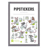 PipStickers are the PERFECT gift for the sticker lover in your life - even if it's you! These unique PVC designs with holographic silver foil accents come on a clear backing and cannot be found anywhere else.

Includes one 4" x 4" sheet of Squeaky Scientists PipStickers and includes the Pipsticks manifesto.