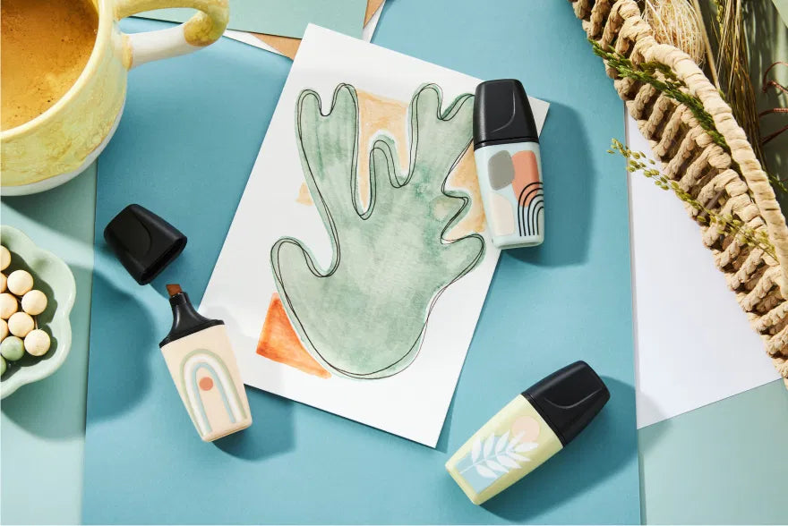 Highlighter STABILO BOSS MINI Naturevibes - Pack of 6