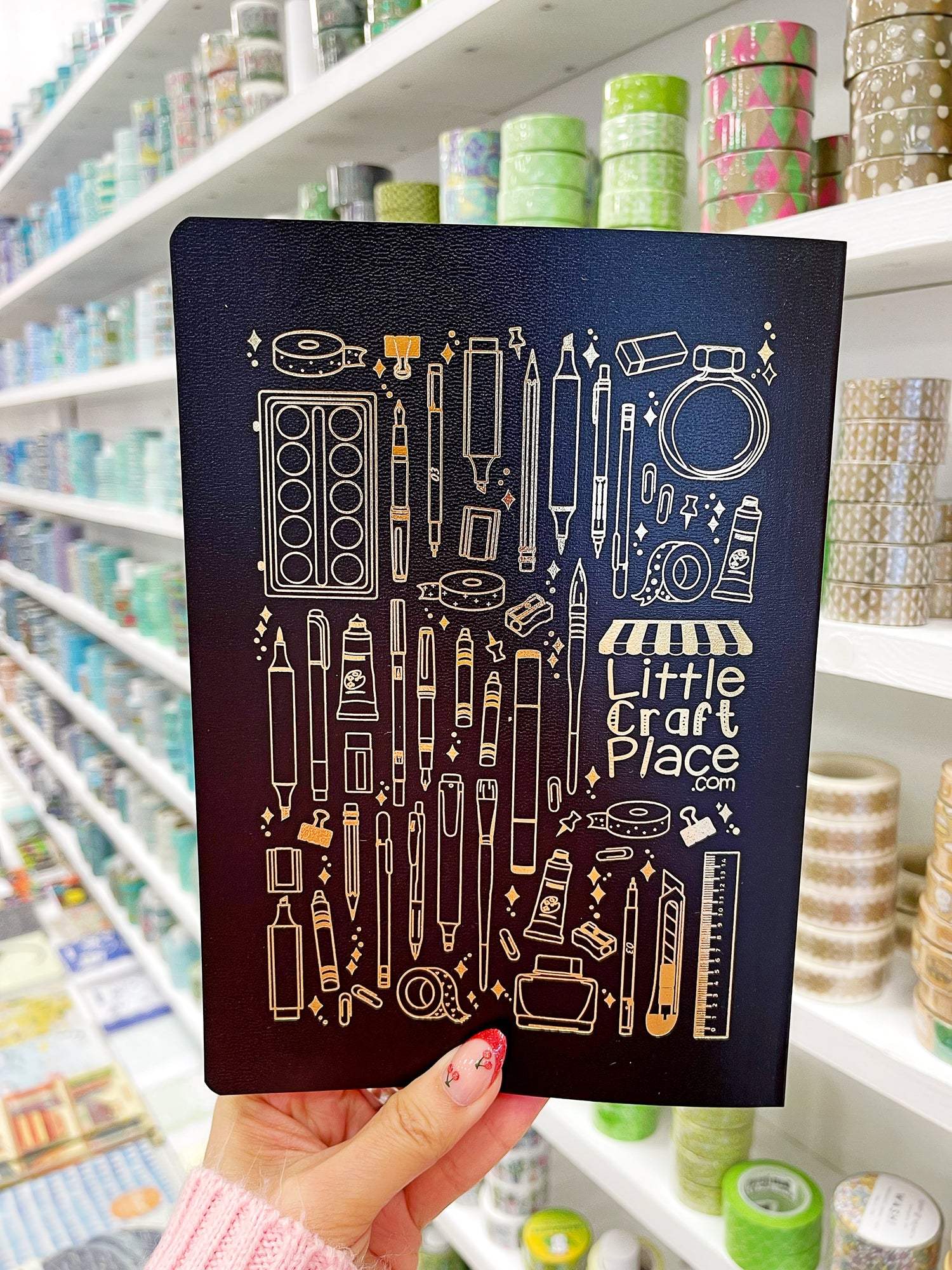 Stalogy x Little Craft Place 365 Days Notebook A5 - Black