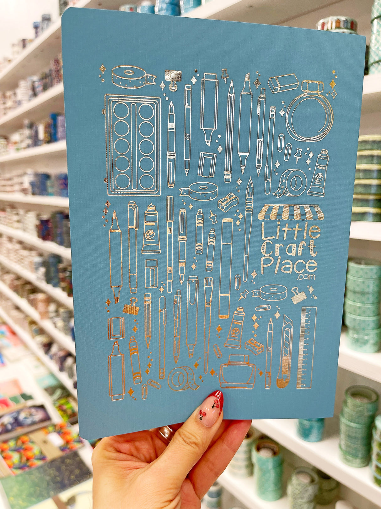 Stalogy x Little Craft Place 365 Days Notebook A5 - Blue