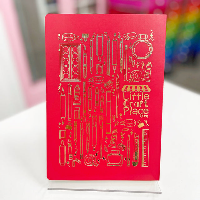 Stalogy x Little Craft Place 365 Days Notebook A5 - Red