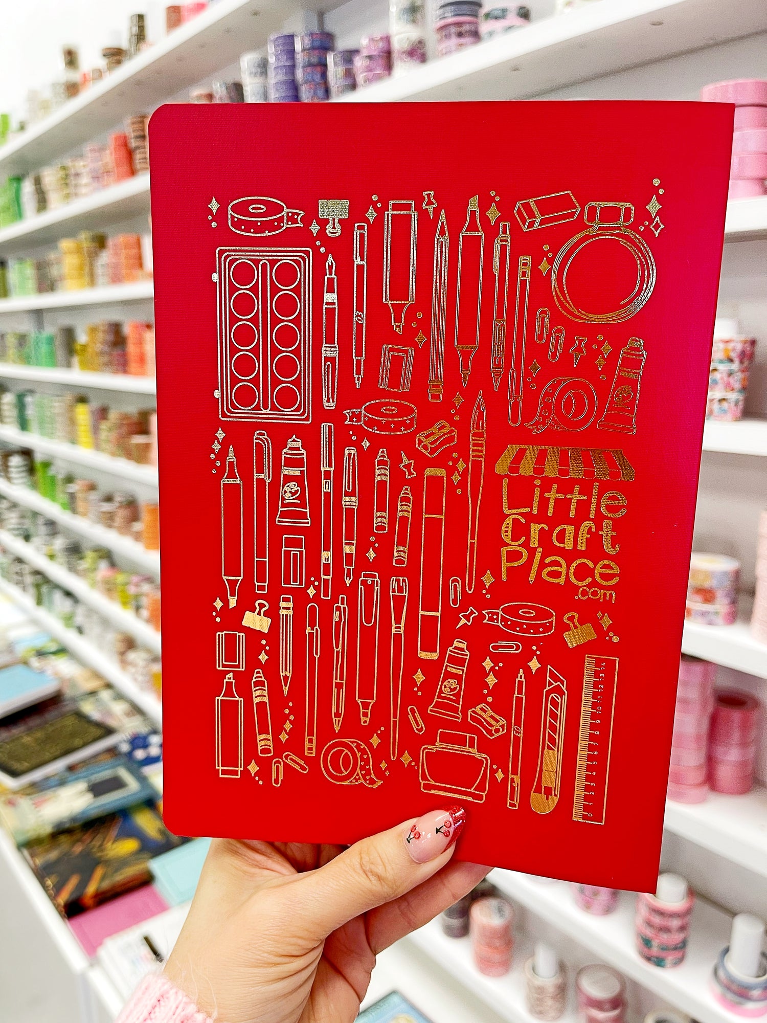 Stalogy x Little Craft Place 365 Days Notebook A5 - Red