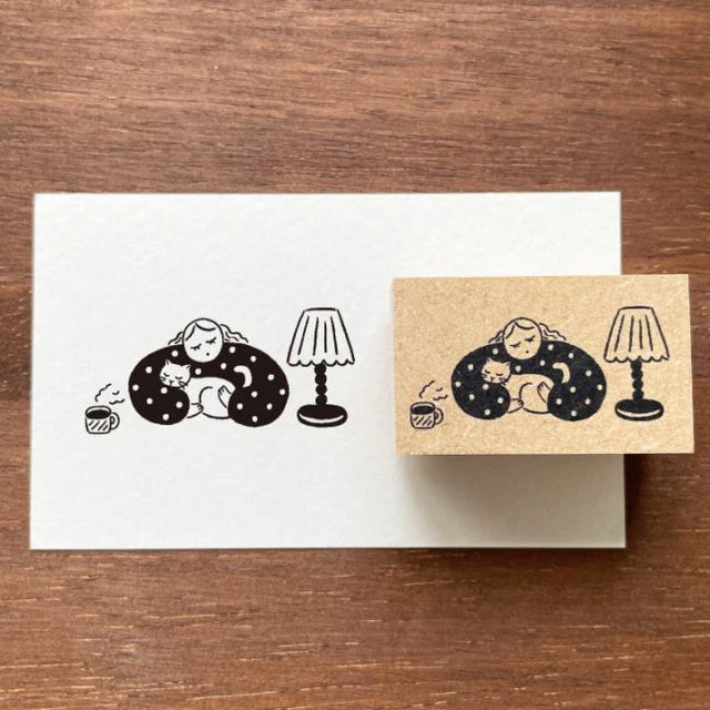 Bring a touch of charm to your journaling with this adorable Marl‑chan wooden stamp from Stamp Marche. Featuring the brand’s signature sign girl, this illustration stamp adds personality and warmth to planners, letters, scrapbooks, and creative projects.


Each stamp is crafted with a solid wooden mount and high‑quality rubber, giving you crisp, clean impressions every time. Whether you’re decorating daily spreads or adding a cute accent to handmade cards, Marl‑chan brings a delightful, whimsical feel to yo