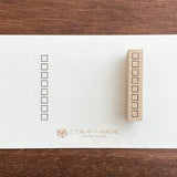 Stamp Marche Planner Check Box Wooden Stamp - Squares



Add a touch of charm to your daily planning with this beautifully crafted wooden stamp from Stamp Marche. Designed for journals, planners, and memos, this stamp is perfect for filling small spaces with neat checkboxes. It’s ideal for marking tasks, tracking habits, or adding a sweet decorative accent to any page. Made in Japan with high‑quality wood and rubber, it delivers crisp impressions and a delightful handmade feel.




Stamp size: approx. 27 mm