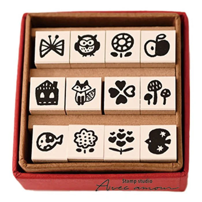 Stamp Studio Avec Amour Petit Stamp - Nordic 2