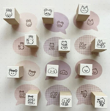 Stamp Studio Avec Amour Petit Stamp - Animals