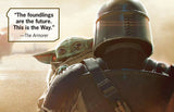 Hold the thrilling adventures of Grogu and Din Djarin in the palm of your hand, with this tiny book celebrating fan-favorite scenes from Star Wars: The Mandalorian. Loaded with imagery of the most mysterious and lovable alien in the galaxy, and quotes from all of his unlikely allies, Star Wars: The Tiny Book of Grogu will be the perfect gift for any Star Wars fan. 

BELOVED MOMENTS IN THE PALM OF YOUR HAND: With its 1.34” x 1.73” size, this tiny book packs a galaxy’s worth of adventure into a pocket-sized f
