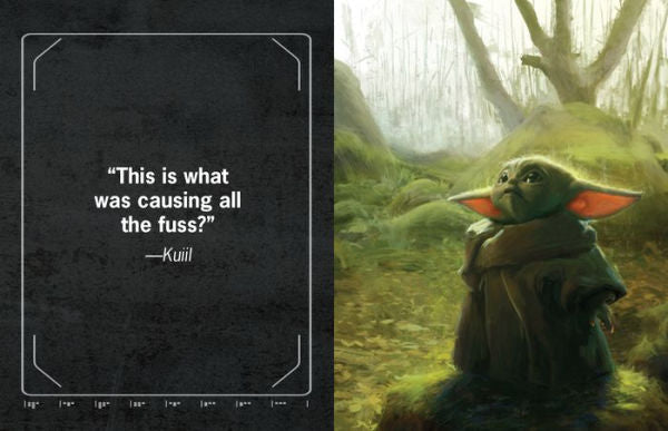 Hold the thrilling adventures of Grogu and Din Djarin in the palm of your hand, with this tiny book celebrating fan-favorite scenes from Star Wars: The Mandalorian. Loaded with imagery of the most mysterious and lovable alien in the galaxy, and quotes from all of his unlikely allies, Star Wars: The Tiny Book of Grogu will be the perfect gift for any Star Wars fan. 

BELOVED MOMENTS IN THE PALM OF YOUR HAND: With its 1.34” x 1.73” size, this tiny book packs a galaxy’s worth of adventure into a pocket-sized f