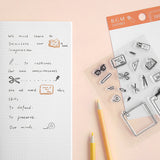 Stationery BGM Clear Stamp
