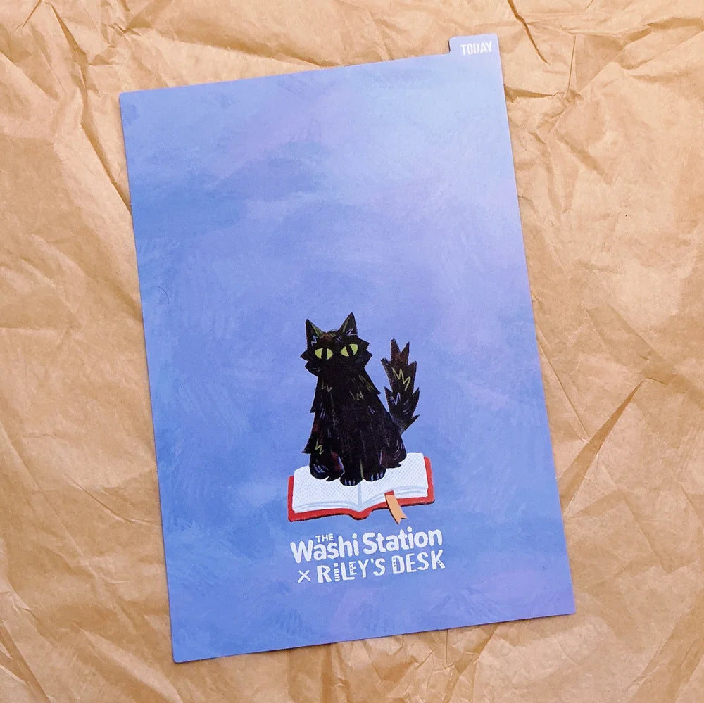 Use this delightful, double sided pencil board with illustrations by Riley's Desk on both sides in your planner, journal or sketchbook to prevent indentation or bleed through of ink onto the next page.

Dimensions: &nbsp;fits perfectly within Hobonichi Techo Cousin and other A5 planners