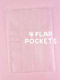 A5 Refill - 4 Flap Pockets