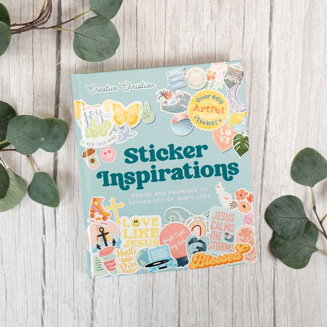 Celebrate your faith and add more inspiration to your world with this beautiful collection of 600 uplifting faith-inspired stickers for crafters, scrapbookers, or anyone who just loves stickers.

The back of an envelope that carries an encouraging card. A packed lunch that needs some extra punch. A journal capturing a faith journey. The mirror a daughter spends lots of time in front of. A go-everywhere drink tumbler or laptop. Stickers can pop up in many places reminding us of God’s promises. This special c