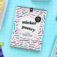 Stay on-trend with your poetry! This Sticker Poetry Book features over 4,000 stickers with all the most current and popular words, from hangry to boba letting you craft super fun, modern poetry. Whether you're feeling salty or channeling your inner mermaid, these trendy words will keep your creations fresh, colorful, and fun!