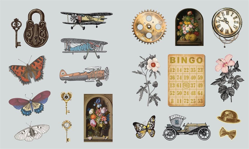 Whether you’re an artist, a decorator, or a sticker collector, Sticker Studio: Arcana will immerse you in creativity and place more than 400 gorgeous, full-color vintage stickers in your hands.
