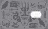 Whether you’re an artist, a decorator, or a sticker collector, Sticker Studio: Dark Academia is a gorgeous book that will spark your imagination with more than 400 atmospheric, full-color stickers. This gallery of high-quality sticker art and bookish quotes captures the essence of dimly illuminated libraries, candlelit corridors, and ivy-draped halls.