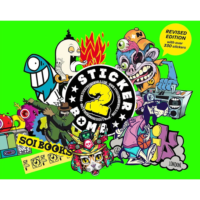 This collectable, fully-peelable sticker book, filled with illustration, graffiti and graphic art features an amazing collection of over 300 specially commissioned stickers by artists, illustrators and graffiti artists from around the world. Discover 30 brand-new stickers in this fully revised and updated edition of the original Stickerbomb 2.