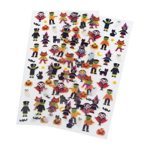 Sticko Flat Stickers - Tiny Halloween Characters