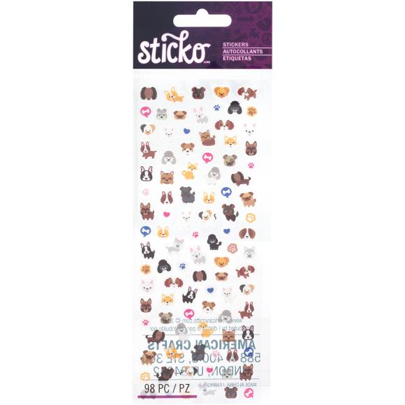 Sticko Themed Stickers - Dogs