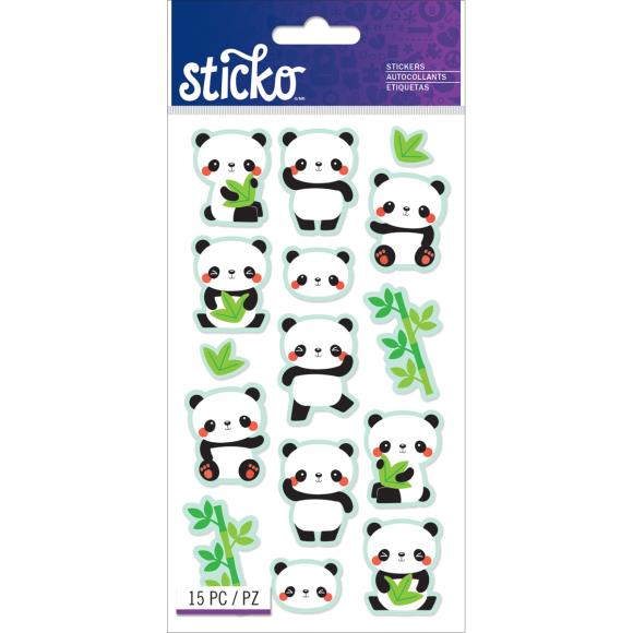 Sticko Themed Stickers - Rolly Polly Panda