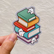 StickyRiceCo Vinyl Sticker - Bunnies and Books