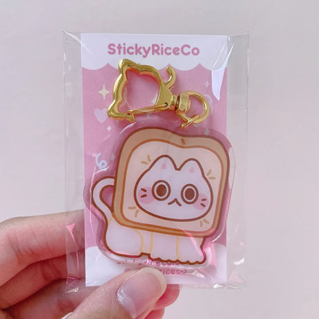 PLEASE NOTE: There may be plastic film covers on the backs of the keychains. The film is there to protect the keychains in transit and may look scratched. They can be removed to show shine/clarity on the surface.

Details:

2" in wide&nbsp;
ONE SIDED glitter epoxy with flat back&nbsp;
Double sided printing on sturdy acrylic&nbsp;
Colors may differ from picture due to lighting differences&nbsp;
Made in United States