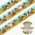 Allison Stoiser Art - Little Strawberry Farm Critters Washi Tape