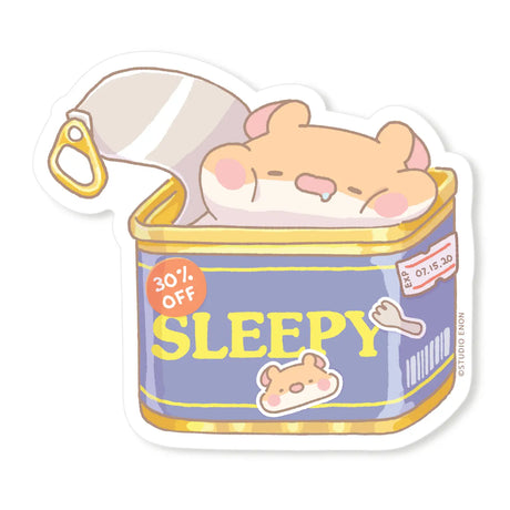 Cute die cut sticker with a premium soft touch. Backing paper is cut for an easy peeling experience.

Dimensions: &nbsp;2.3" x 2" ( 5.8cm x 5.2cm)
Material: PP
Waterproof
Quantity: 1 sticker
