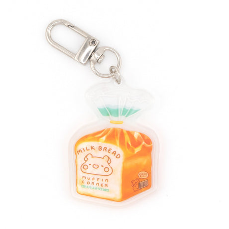 The Konbini (コンビニ) series keychains feature delicious food with cute packaging. This sandwich is full of fresh fruits and cream, packed in a bag with Muffinmaru’s little face.

Details:

Approximate Dimensions: 1.5” x 1.9” (3.9cm x 4.9cm
Material: Acrylic
Double-sided
Comes with 1 Keychain