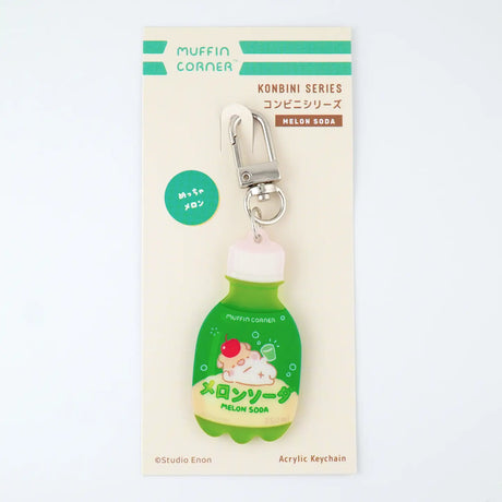 The Konbini (コンビニ) series keychains feature delicious food with cute packaging. This sandwich is full of fresh fruits and cream, packed in a bag with Muffinmaru’s little face.

Details:

Approximate Dimensions: 1.5” x 1.9” (3.9cm x 4.9cm
Material: Acrylic
Double-sided
Comes with 1 Keychain