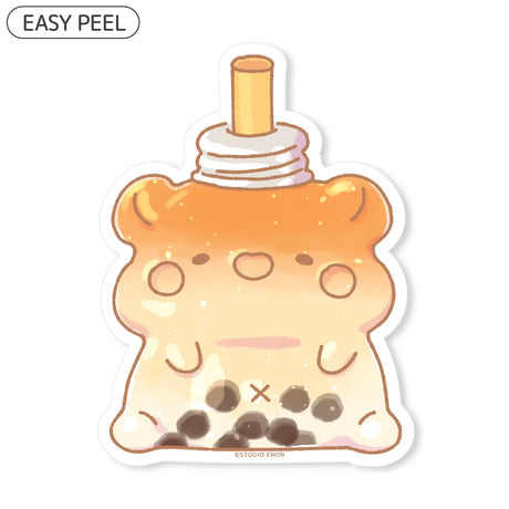 Cute die cut sticker with a premium soft touch. Backing paper is cut for an easy peeling experience.

Dimensions: 2.1" x 2.8" ( 5.3cm x 7.1cm)
Material: PP
Waterproof
Quantity: 1 sticker